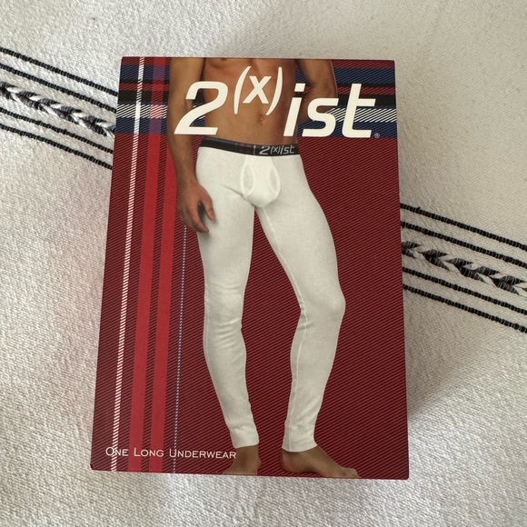 2xist Other - 2xist Men's White Long Underwear